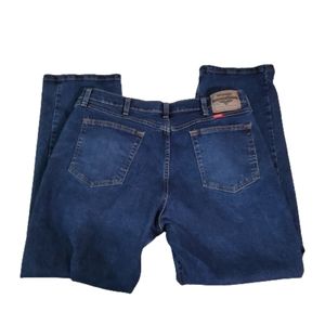 Wrangler Men’s Dark Denim Regular Fit Jeans SZ 36x30